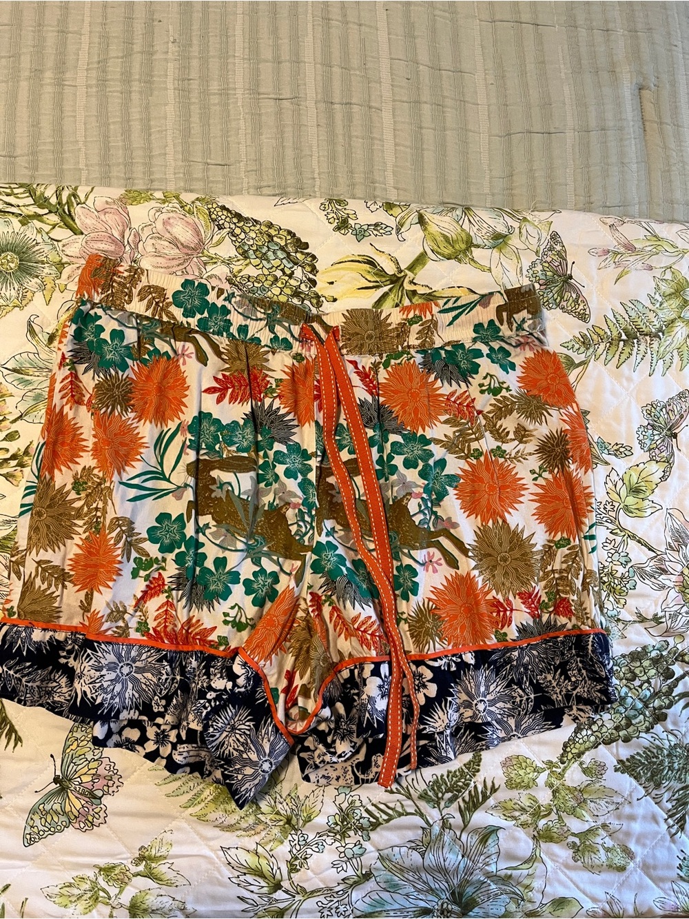 Anthropologie cally conway sleep shorts